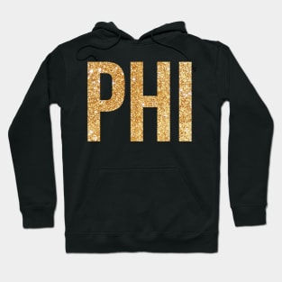 Gold Phi Hoodie